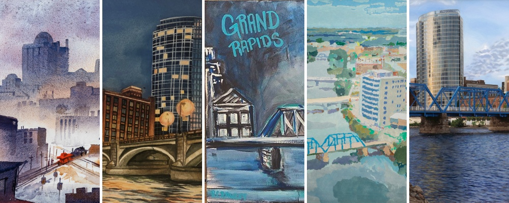 Capturing the History of Grand Rapids: Cityscape Paintings